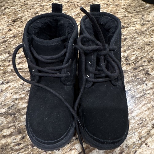 Ugg kids black - suede, chukka